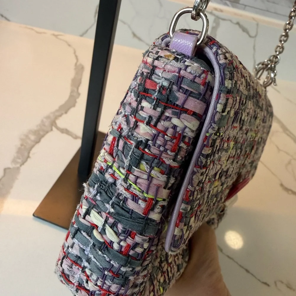 Christian Dior Limited Edition Tweed Miss Dior Clutch - Picture 10 of 16